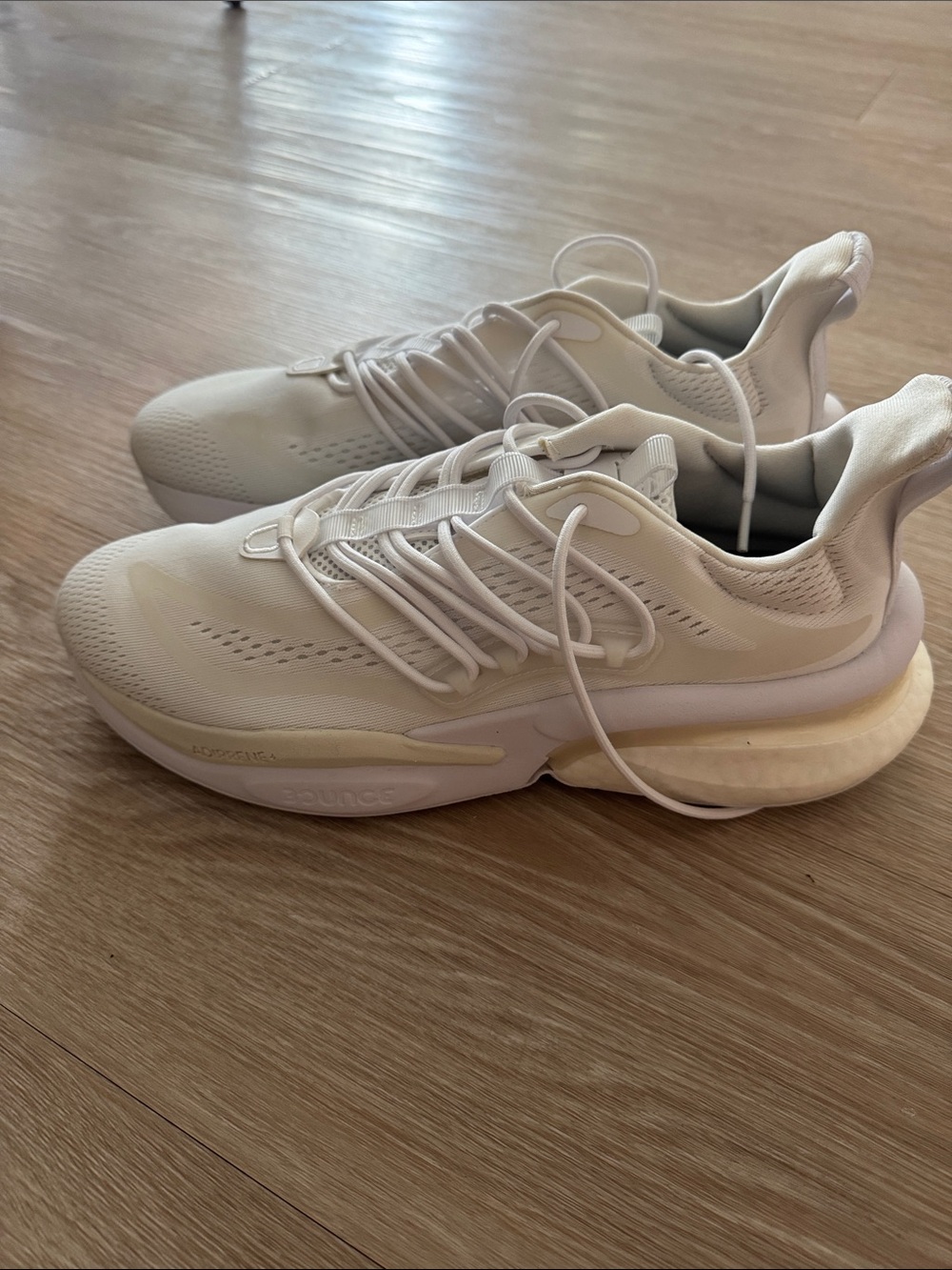 adidas alphaboost v1 White Low-Top Sneakers